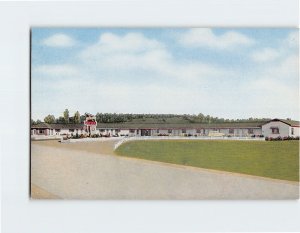 Postcard Skyline Motel St. Clairsville Ohio USA