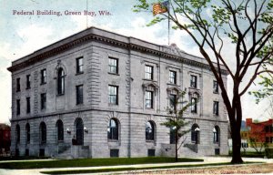 Green Bay, Wisconsin - The Federal Government Building - c1908