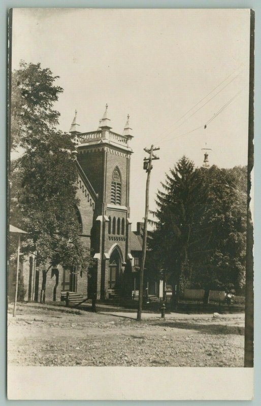 RPPC 10 Churches~Some Congregations~Steeples~.New Construction~Belfries~1905-20s 
