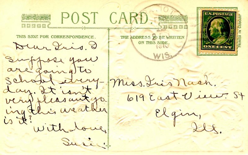 Greeting - Valentine's Day. (Winsch)