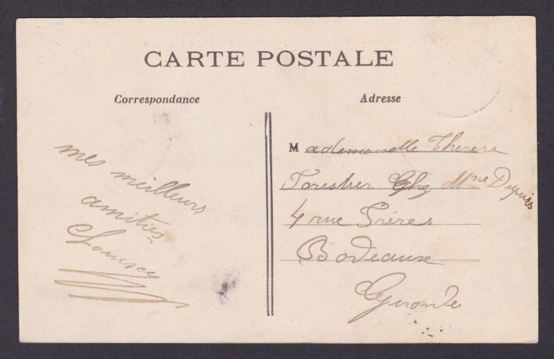 FRANCE, Postcard, Paris, Le Rond-point des Champs Élysées