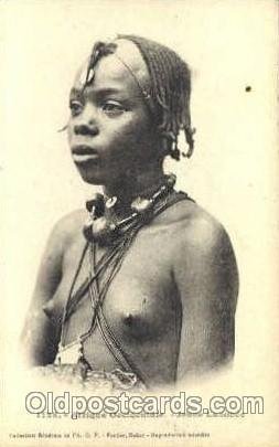 Jeune Lahobee African Nude Unused 