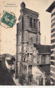 BF12262 eglise notre dame tonnerre france front/back image  TCV