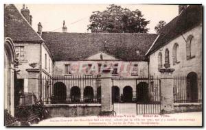Old Postcard Chaumont En Vexin City Hotel