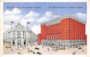 Main Entrance Terminal Station Hotel Essex Boston, Massachusetts