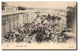 Postcard Old Burial Arabic