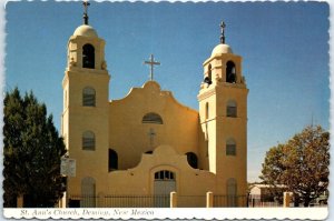 Postcard - St. Ann's Church - Deming, New Mexico