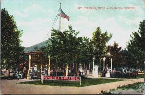 Mt Clemens Michigan Panaca Springs Vintage Postcard C228