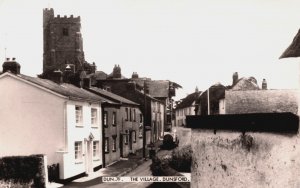 Uk England Dunsford Dun The Village Vintage RPPC C246