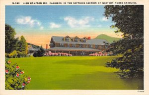High Hampton Inn, Cashiers Western North Carolina, North Carolina NC Postcard