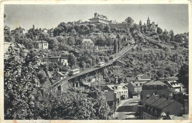 Postcard Germany Dresden Weisser Hirsch general view