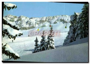 Modern Postcard Villard de Lans Isere cable car from Cote