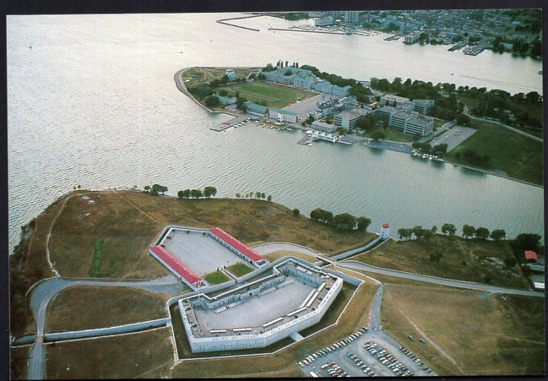 ON KINGSTON Aerial View of Old Fort Henry Royal Military College Cont'l