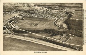 c1910 Postcard; Air View Gaspésie Matane Town View Quebec Canada unposted