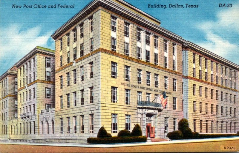 Texas Dallas New Post Office and Federal Building