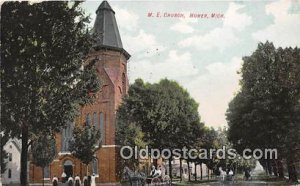 ME Church Homer, Mich, USA 1912 