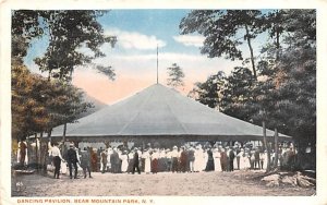 Dancing Pavilion Bear Mountain, New York Postcard