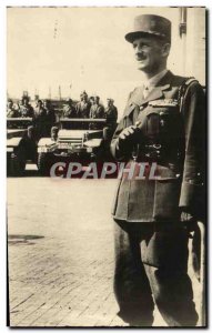 Postcard Modern Army General Leclerc 2nd world war