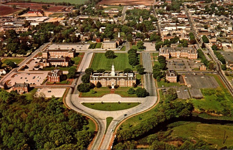 Delaware Dover Aerial View Of Capital Complex