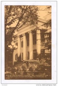 Mansion, Georgia State College for women, Milledgeville, Georgia, 30-40s