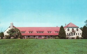 Vintage Postcard Potawatomi Inn Lake James Indiana's Pokagon State Park