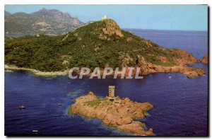 Modern Postcard The French Riviera Unforgettable Dramont Aerial view the Gold...