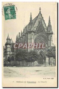Old Postcard Chateau de Vincennes La Chapelle