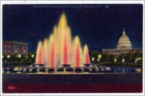 US Capitol & Fountain, Washington DC