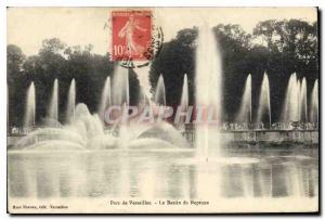 Postcard Old Park of Versailles The Neptune Fountain