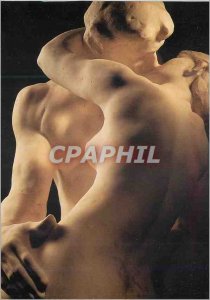 Postcard Modern Musee Rodin Paris Auguste Rodin The Kiss Detail 1880 1889 Marble