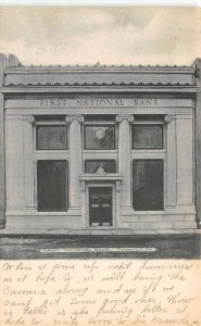 Towanda Pennsylvania First National Bank Vintage Postcard AA66525