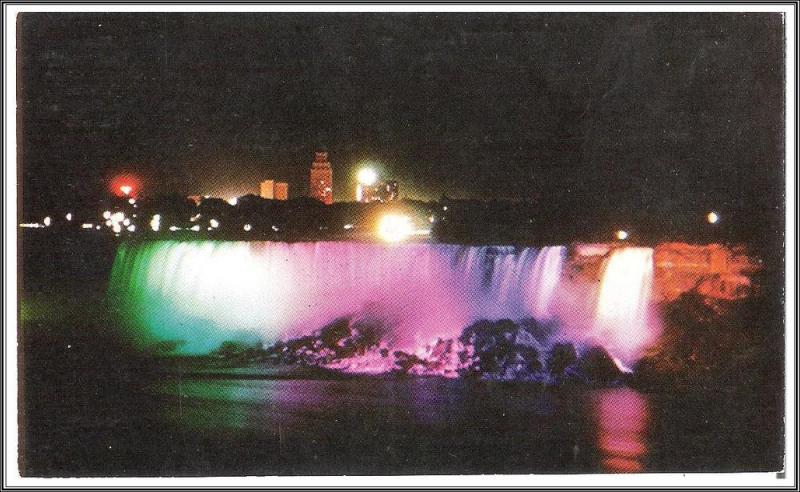 Canada - Niagara Falls At Night - [FG-117]