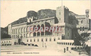 'Old Postcard Monaco Prince''s Palace'