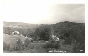 West Wardsboro Vermont VT Bird's Eye View Real Photo RPPC Vintage Postcard