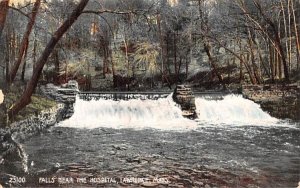 Falls near the Hospital in Lawrence, Massachusetts