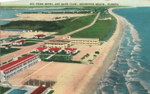 Vintage Postcard 1962 Tides Hotel and Bath Club Redington Beach Florida FL