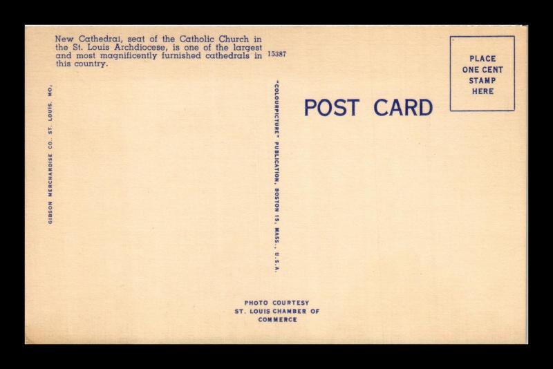 NEW CATHEDRAL ST LOUIS MISSOURI