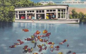 Florida Silver Springs Glass Bottom Boat 1948 Curteich
