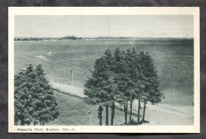 5284 - BRIGHTON Ontario 1930s Presqu'ile Point