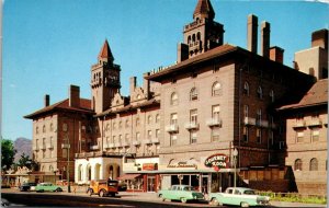 View of Antlers Hotel, Colorado Springs CO c1958 Vintage Postcard U55