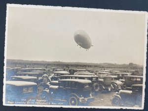 Mint Germany Real Picture Postcard Graf Zeppelin LZ 127 Zurich Dubendorf