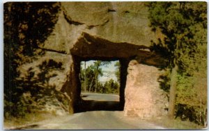 M-64380 Tunnel On Iron Mountain Drive Highway U S 16 Black Hills South Dakota