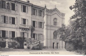 SAN REMO , Italy , 00-10s ; Pensionnat de Ste-Clotilde