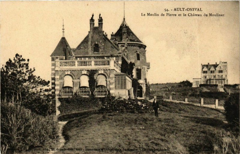 CPA Ault-Onival Le Moulin de PIERRE Chateau (982686)