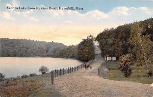 Kenoza Lake from Newton Road Haverhill, Massachusetts MA  