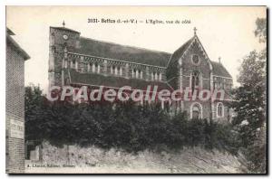 Postcard Old Betton Church Approval From View