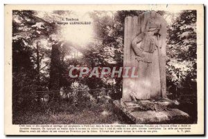 Old Postcard Tomb Georges Clemenceau