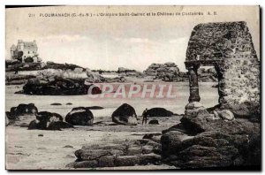 Old Postcard Ploumanac & # 39h L & # 39oratoire Saint Quirec and the castle o...