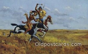 Fight for Hunting Grounds Indian Unused 