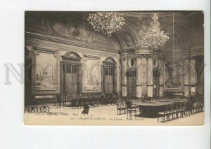 475678 Principality of Monaco Monte Carlo casino Schmidt Salle Vintage postcard